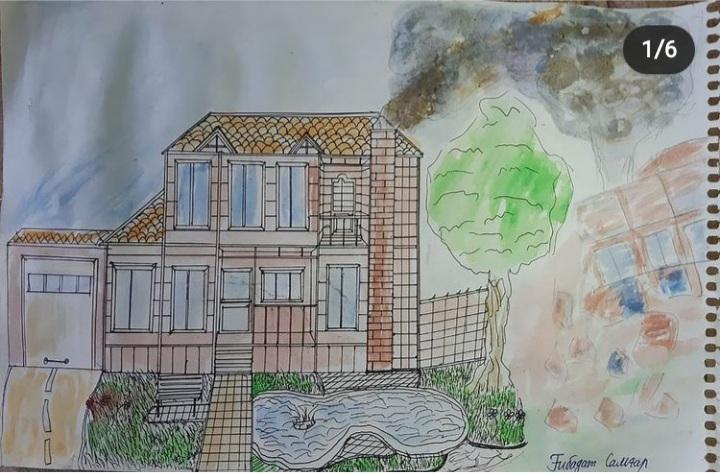 "ЧЕРНОБЫЛЬ  БАЛАЛАРДЫҢ КӨЗІМЕН"