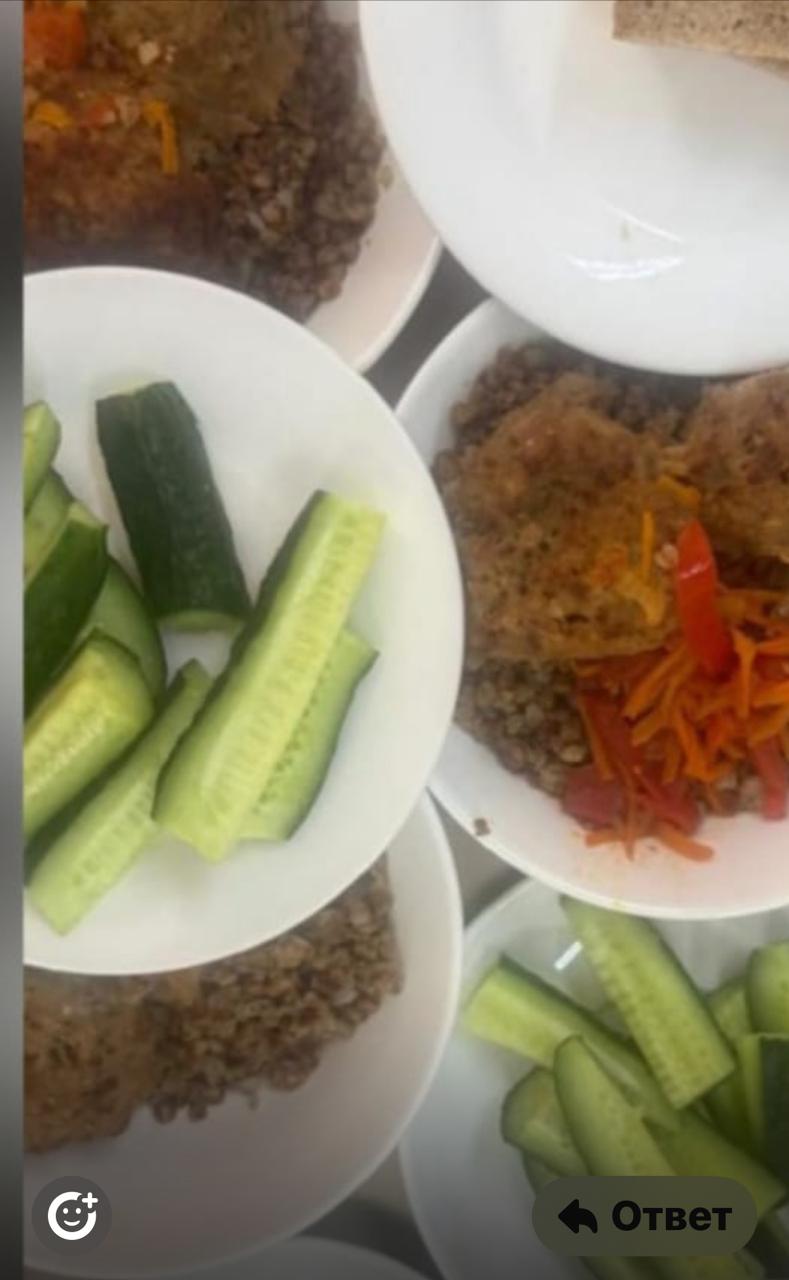 1 күндік ас мәзірі 1 апта 2 күн